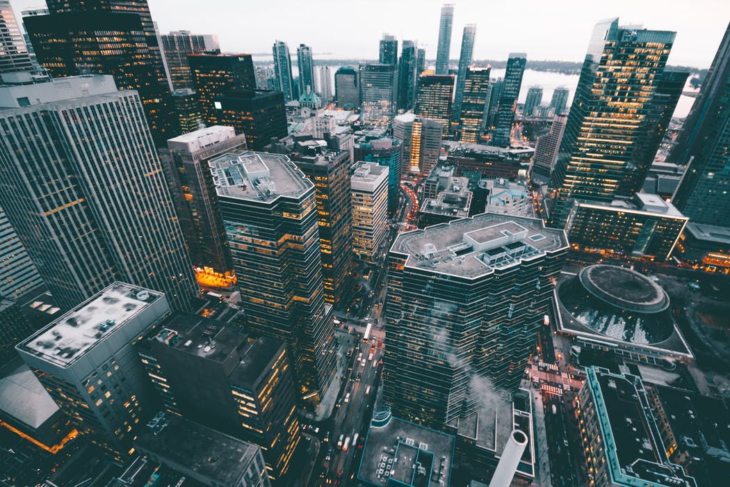 Image of a city. Image of a city.